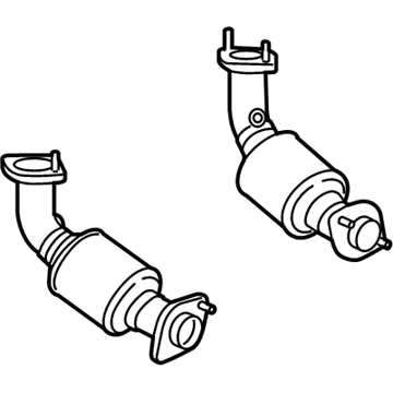 GM 92285189 3Way Catalytic Convertor Assembly (W/Exhaust Pipe)