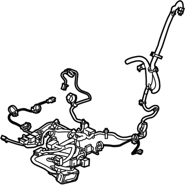 GM 92289801 Harness Assembly, Front Seat Wiring