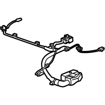 GM 23187591 Harness Assembly, Front Seat Back Wiring