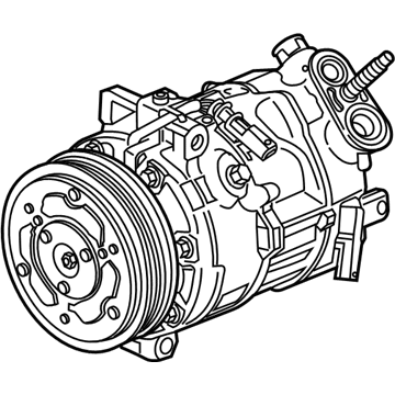 2020 Cadillac XT4 A/C Compressor - 84554908
