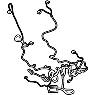 GM 84239636 Harness Assembly, Front Seat Wiring