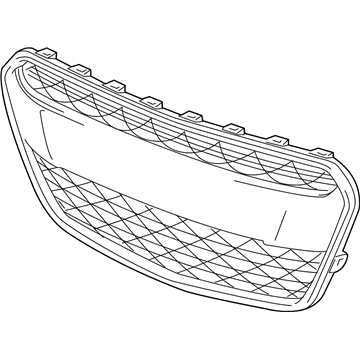 GM 42352968 Grille Assembly, Front Lower