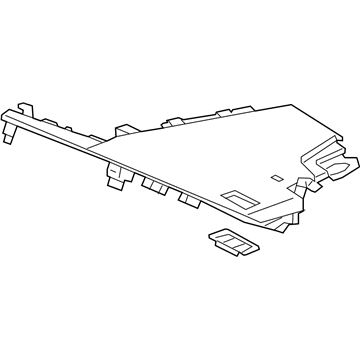 2017 Cadillac XT5 Dash Panel Vent Portion Covers - 84067596