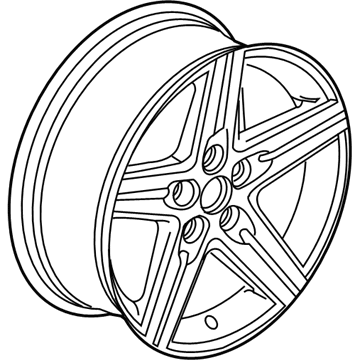 2022 Chevrolet Camaro Spare Wheel - 9599048