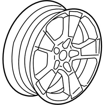 2008 Saturn Vue Spare Wheel - 19177077