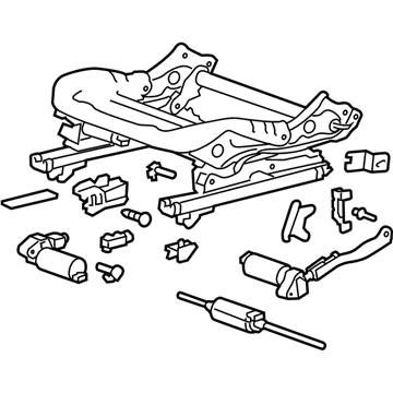 GM 23127664 Frame Assembly, Front Seat Cushion