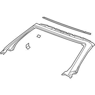 GM 22755831 Panel Assembly, Roof Front