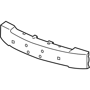GM 25809883 Absorber, Front Bumper Energy