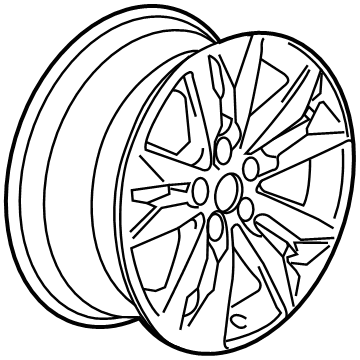 2016 Chevrolet Malibu Spare Wheel - 22969723