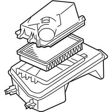 GM 25878116 Cleaner Assembly, Air