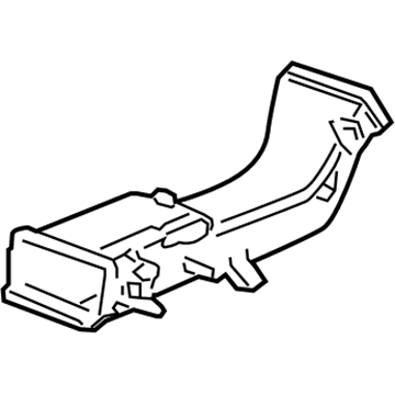 GM 89023396 Duct,Air Distributor