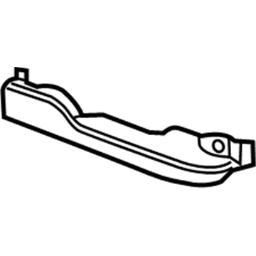 GM 84025473 Cover, Front Seat Adjuster Finish *Cocoa