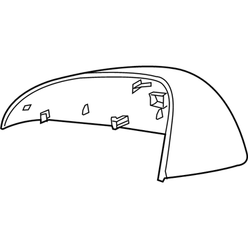 GM 95193363 Cover, Outside Rear View Mirror Housing