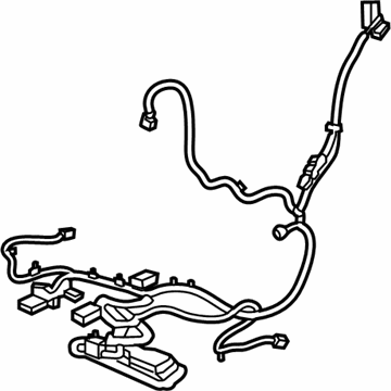 GM 84280991 Harness Assembly, F/Seat Wrg