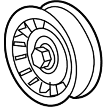 2019 GMC Savana A/C Idler Pulley - 12662030