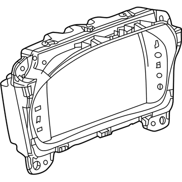 GM Instrument Cluster - 42705617