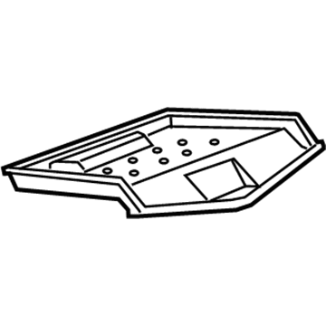 GM 23239722 Liner, Instrument Panel Center Compartment