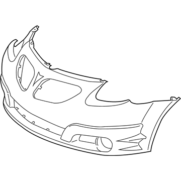 GM 88973374 Front Bumper, Cover *Paint To Mat