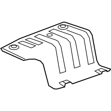 Chevrolet Spark Exhaust Heat Shield - 95918915