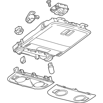 GM 92272281 Console,Roof