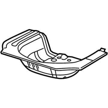 GM 92160198 Panel,Rear Compartment Floor/Access
