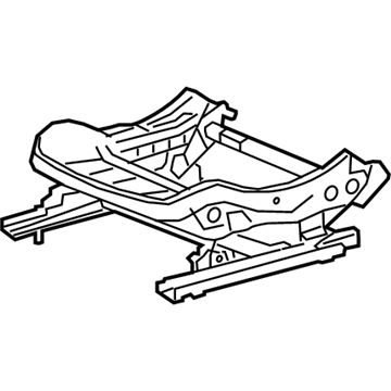 13515740 - Genuine GM Frame Assembly, Front Seat Cushion
