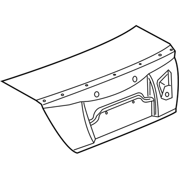 GM 22727016 Lid Asm,Rear Compartment