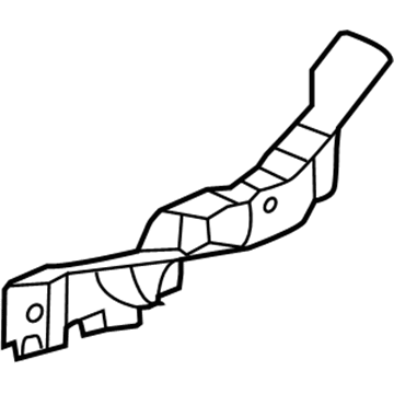 GM 95238471 Reinforcement Assembly, Front Wheelhouse Panel Lower