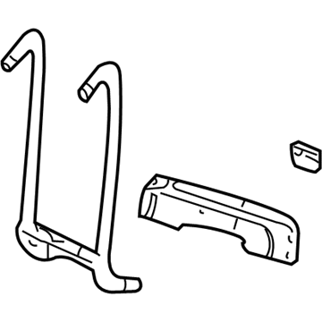 GM 25706328 Plate Assembly, Hood Primary Latch