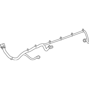 GM 84396901 Harness Assembly, Rear License Plate Lamp Wiring