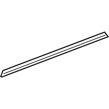 GM 23253025 Weatherstrip Assembly, Front Side Door Lower Auxiliary