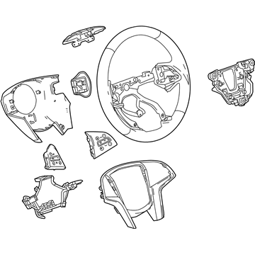 GM 22988938 Wheel,Steering