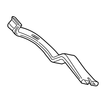 GM 22999467 Duct, Floor Front Air Outlet