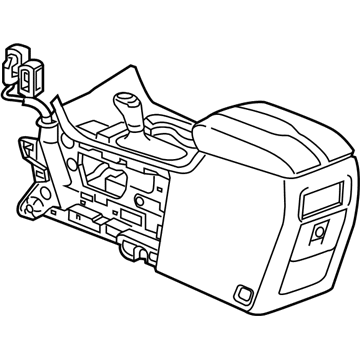 GM 84244859 Console Assembly, Front Floor *Atmosphere R