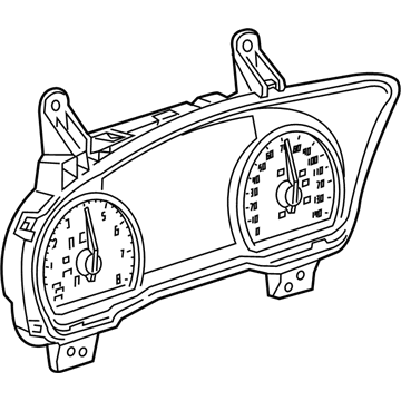 Cadillac Instrument Cluster - 84649836