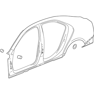 GM 22947817 Panel Assembly, Body Side Outer
