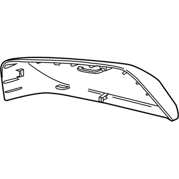 GM 22997386 Cover, Outside Rear View Mirror Housing *Service Primer