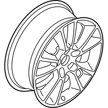 2009 Saturn Astra Spare Wheel - 13288965