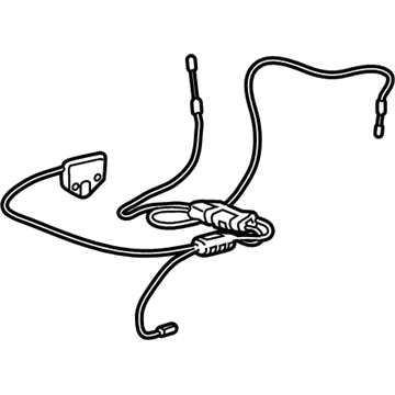 GM 84149403 Cable Assembly, Rear Seat Inner Reclining