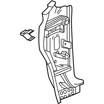 GM 84158039 Reinforcement Assembly, Body Hinge Pillar Outer Panel