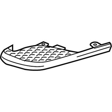 GM 22900984 Pad, Rear Bumper Step Outer