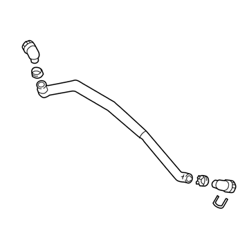 GM 42420850 Hose Assembly, Heater Outlet