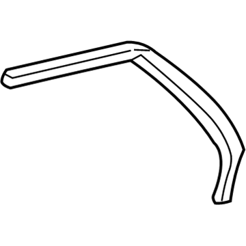 GM 25867747 Weatherstrip Assembly, Front Side Door Roof Drip