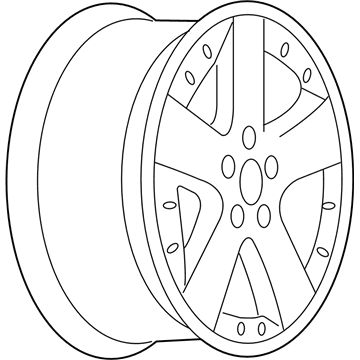 Pontiac Montana Spare Wheel - 9595765
