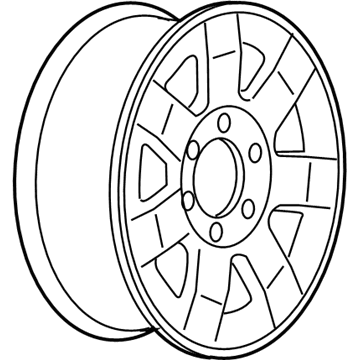 Hummer Spare Wheel - 9598062