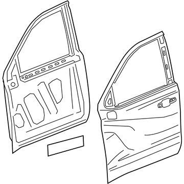 GM 84835293 Door Assembly, Front Si