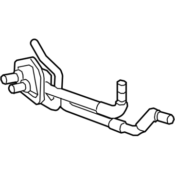 GM 84009660 Pipe Assembly, Auxiliary Heater Inlet & Outlet