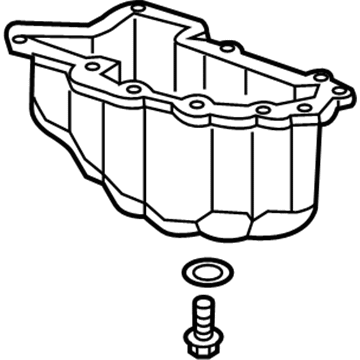 GM 12628375 Pan Assembly, Lower Oil