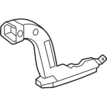 GM 92230854 Duct Assembly, Floor Front Air Outlet
