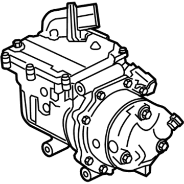 GM 84021290 Air Conditioner Compressor W/Motor (High Voltage)